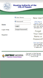 Mobile Screenshot of passaichousing.tenmast.com